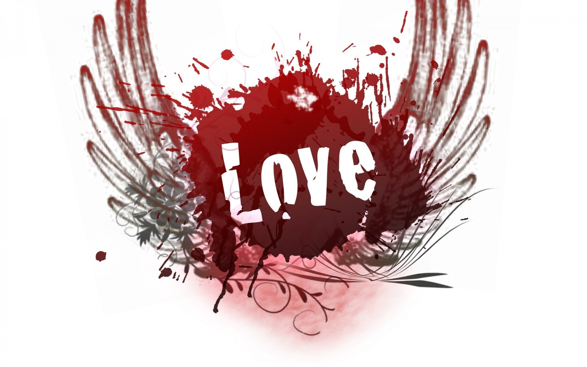 डेस्कटॉप सजावट पृथक छुट्टी डिजाइन प्रकृति प्रतीक दिल लाल पृष्ठभूमि