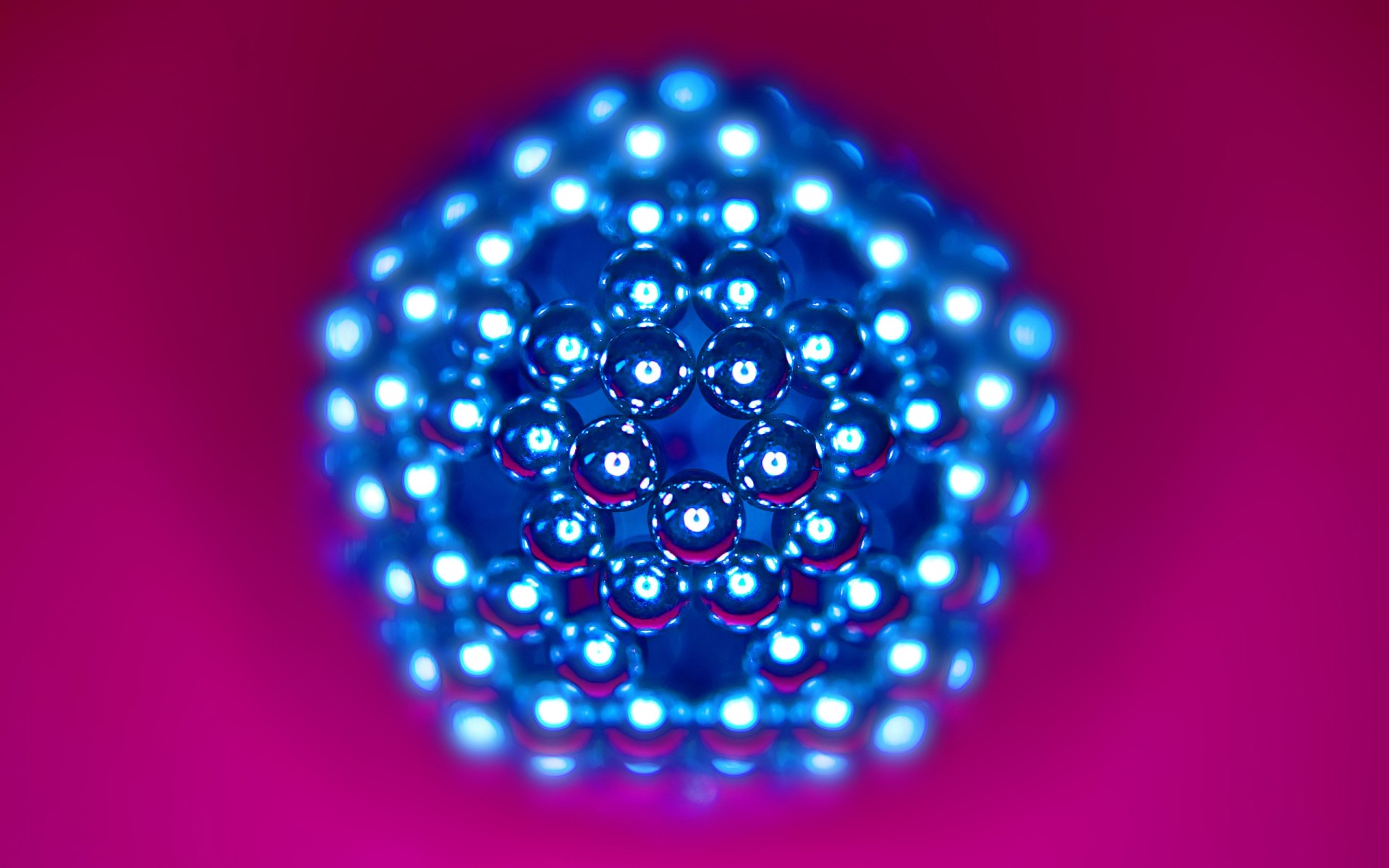 उज्ज्वल चमक सार चमक दौर कला कलंक वॉलपेपर क्रिसमस डिजाइन मैक्रो मैग्नेट गुलाबी