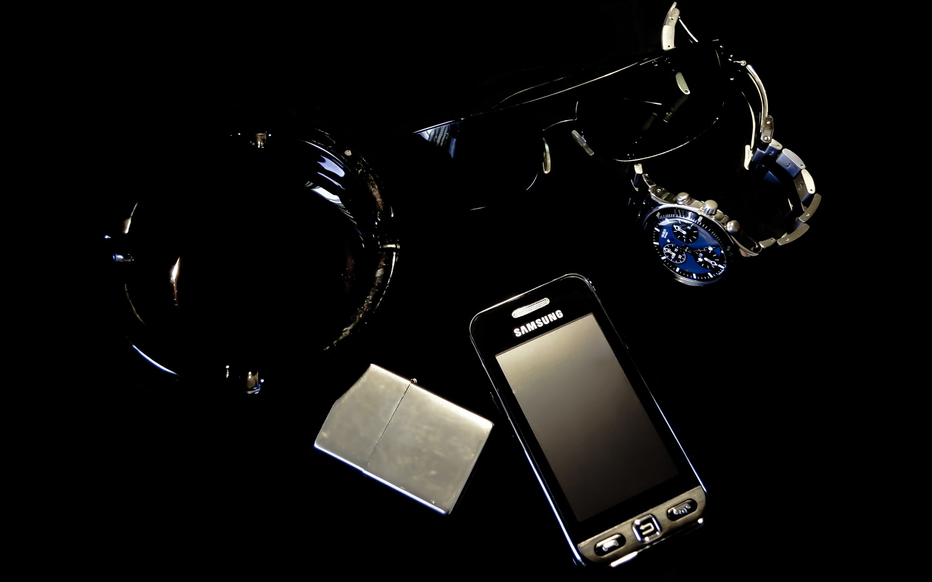 प्रौद्योगिकी फ़ोन वायरलेस सैमसंग फोन घड़ी धूप का चश्मा वस्तुओं सामान