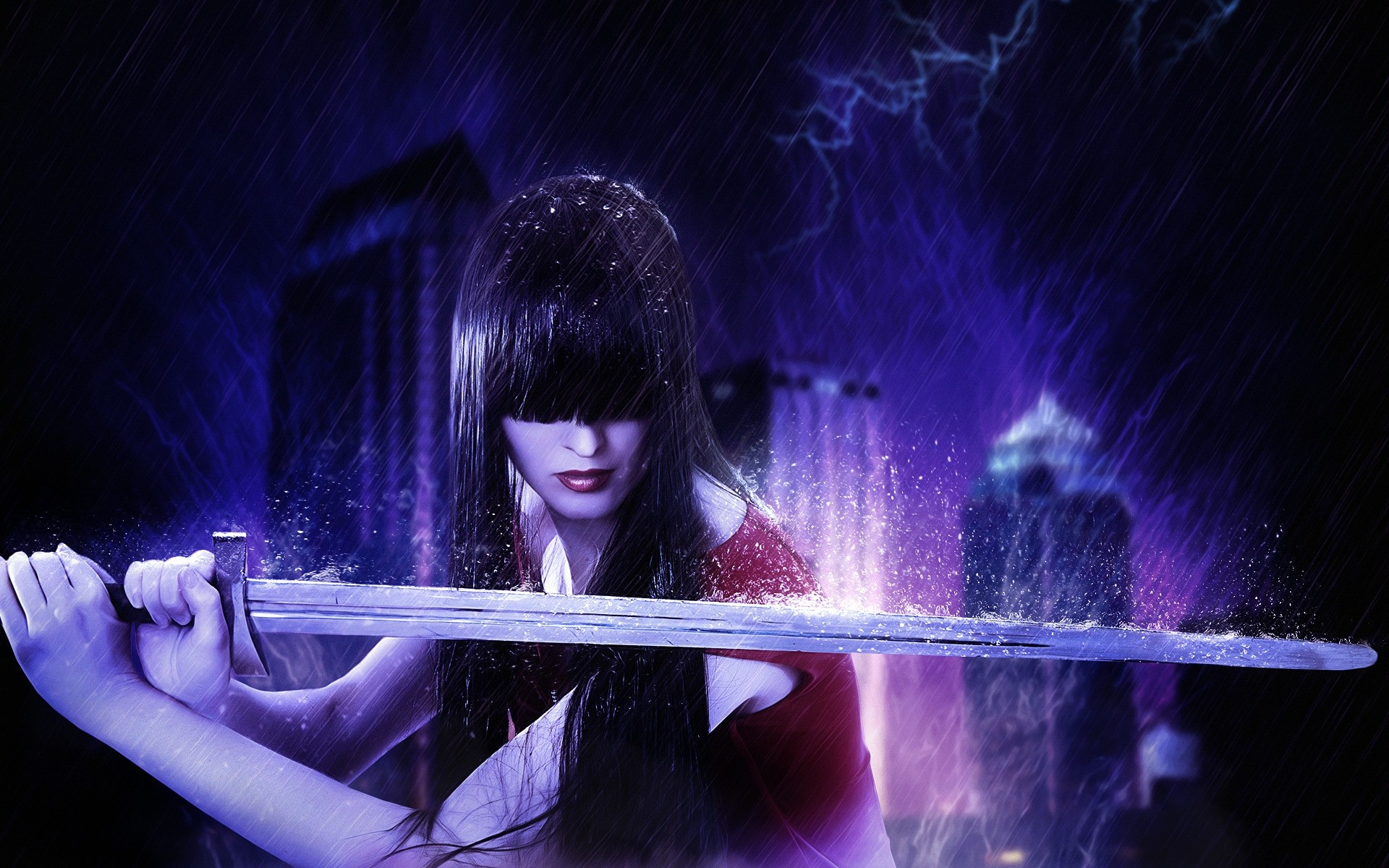 संगीत अंधेरा धुआं प्रौद्योगिकी संगीत सार प्रकाश कल्पना ऊर्जा प्रदर्शन कला तलवार योद्धा