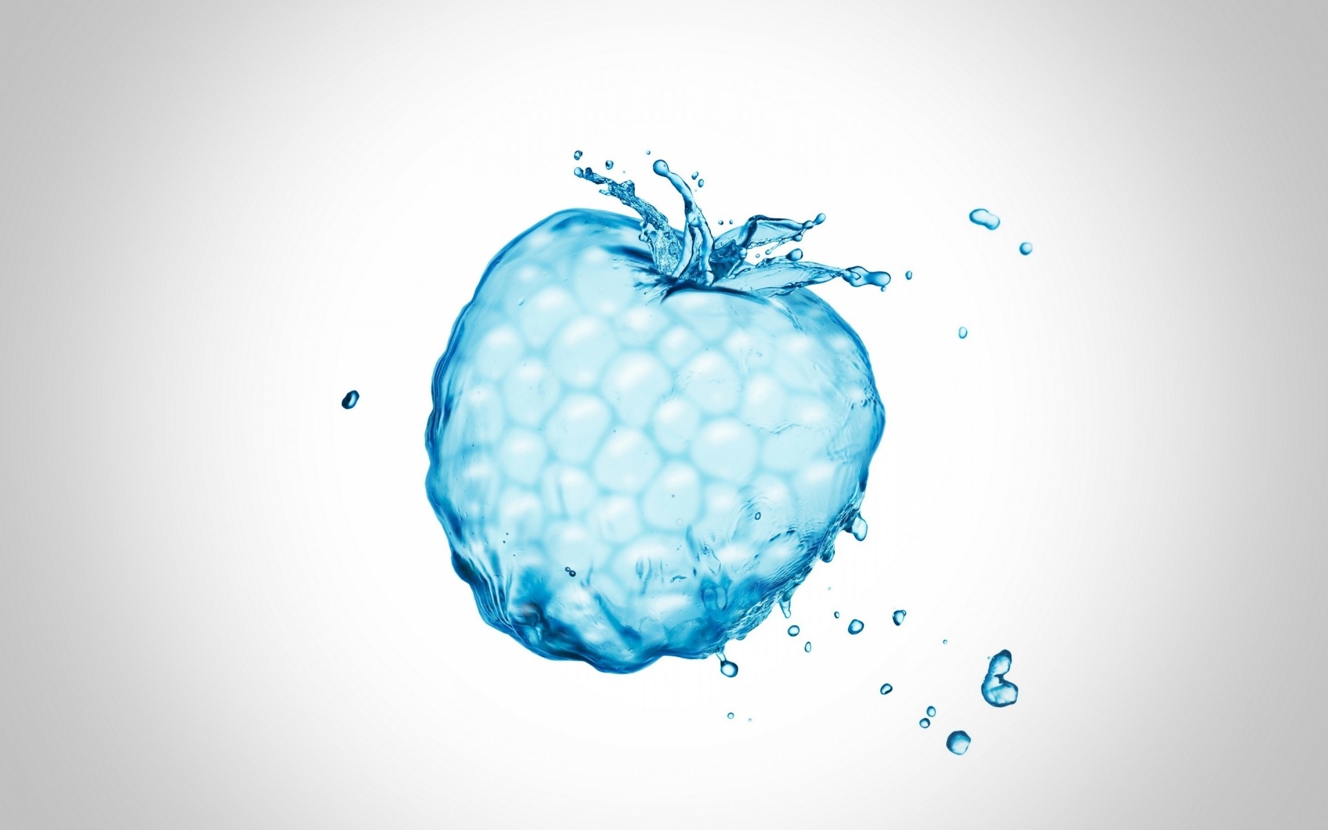 पानी गीला सफाई पानी के नीचे आंदोलन स्वच्छ फ़िरोज़ा रास्पबेरी छप