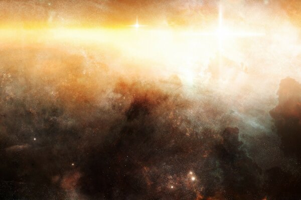 धुएं के समान ब्रह्मांडीय धूल