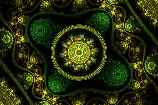 पृष्ठभूमि पर एक ठाठ प्राचीन सजावट