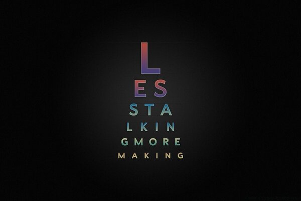 एक अंधेरे पृष्ठभूमि पर प्रतीकों का चित्रण