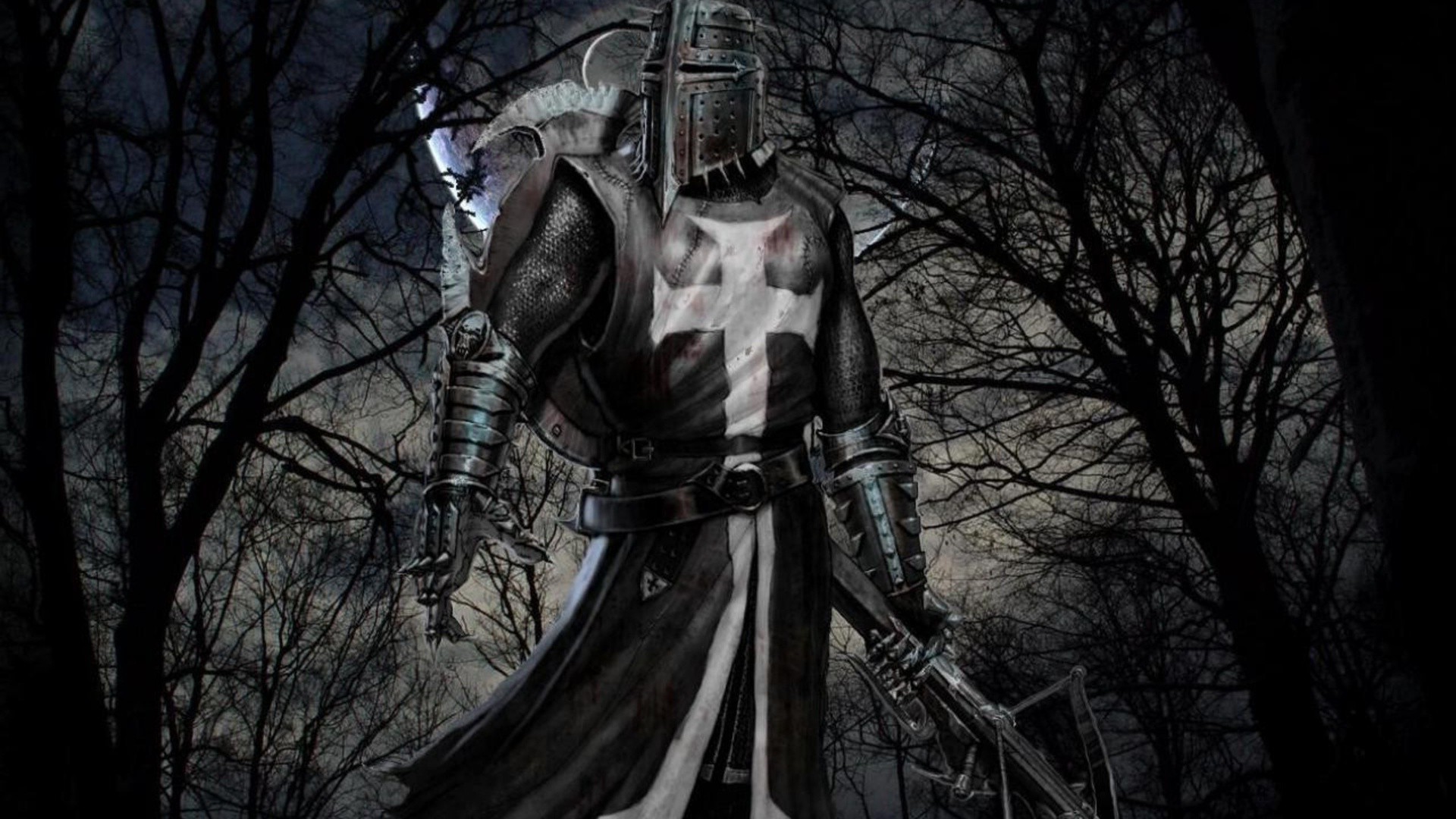 लकड़ी लकड़ी अंधेरा हेलोवीन शरद ऋतु कल्पना