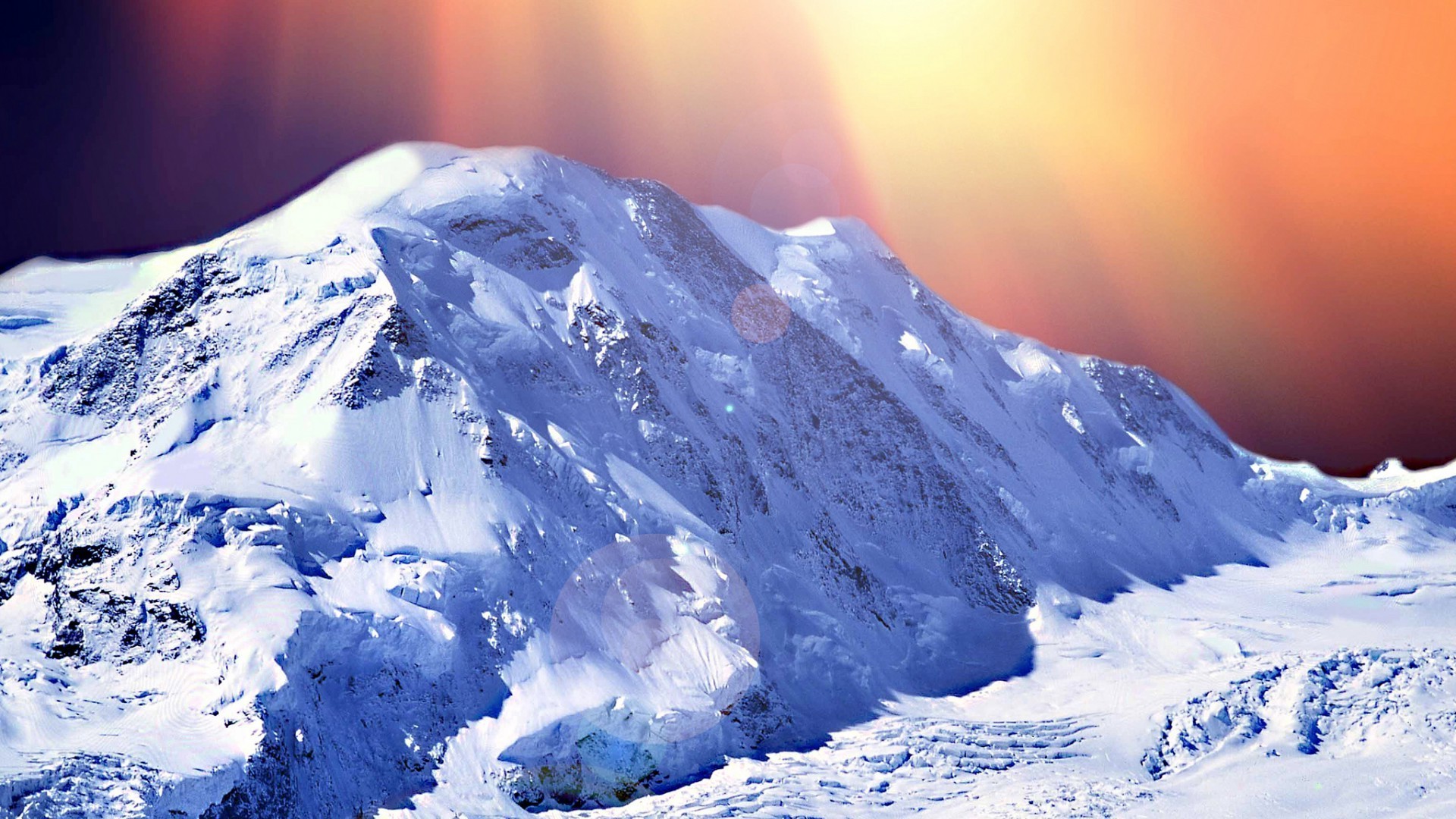 बर्फ सर्दी बर्फ ठंड पहाड़ों हिमनद चढ़ाई यात्रा दिन के उजाले